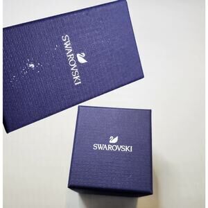 EMPTY Swarovski Box Only Blue Brand New Necklace Bangle‎ Jewelry Gift